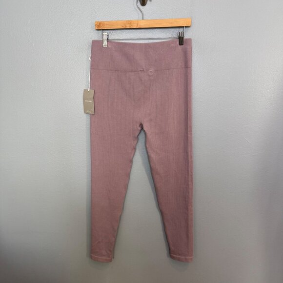 EVERLANE light purple seamless leggings size XL/XXL - Picture 5 of 6